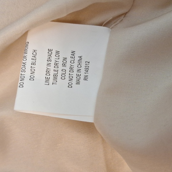 Animal Print Midi Dress, Boho With Ruffles, Long Sleeves, Sz 6, NWOT - Picture 14 of 14